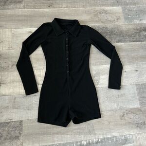 BodyCon Button Up Romper